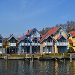 Ferienhaustypen im Hafendorf