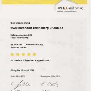 5 Sterne-Ferienhaus-DTV